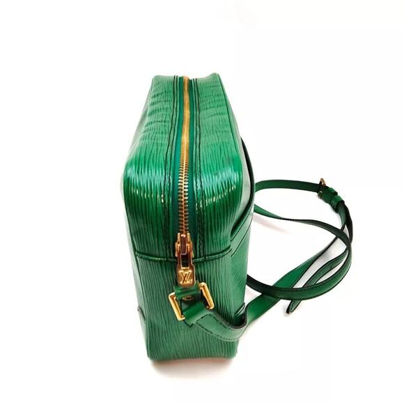 Louis Vuitton Trocadero Shoulder Bag Broneo Green Leather Epi MI9002 - Picture 4 of 9